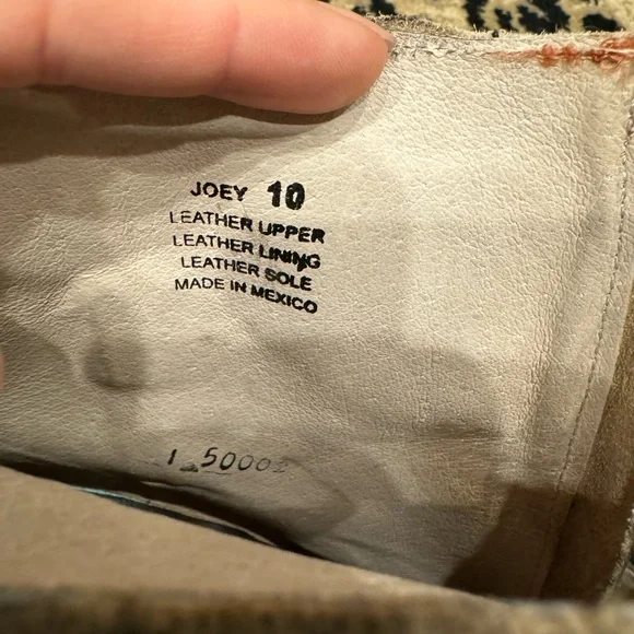 Free Bird “Joey” bronze pointy toe ankle boots Size 10 - Picture 8 of 9